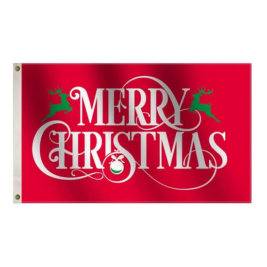 Double Sided High Quality Fabric Designer Custom Flag with Logo