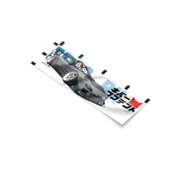 Durable Decoration Custom Design Photo Double Sided Nobori Flag Stand Hot Selling Display Campaign Table Stand