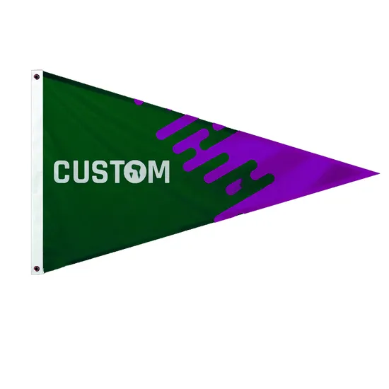Durable Outdoor Flags Made From Reusable Felt for Sustainability