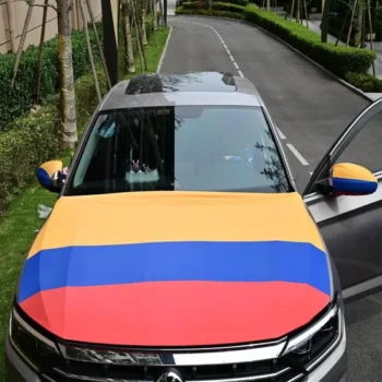 Durable Spandex Fabric Car Front Hood Protective Shield Car Hood Cover