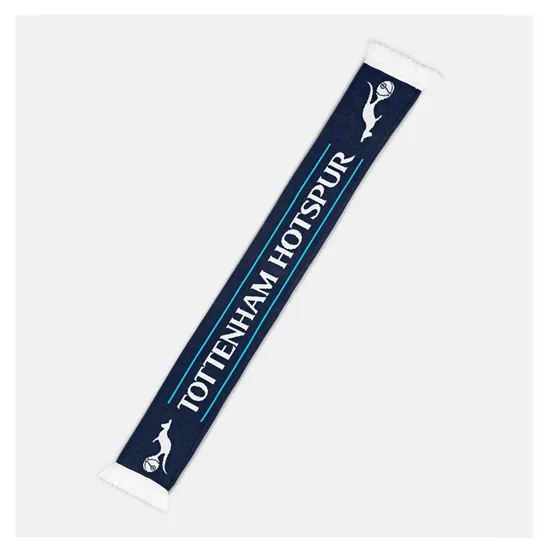 Embroidered Souvenir Custom Tassels Print Fans Scarf Soccer Knit