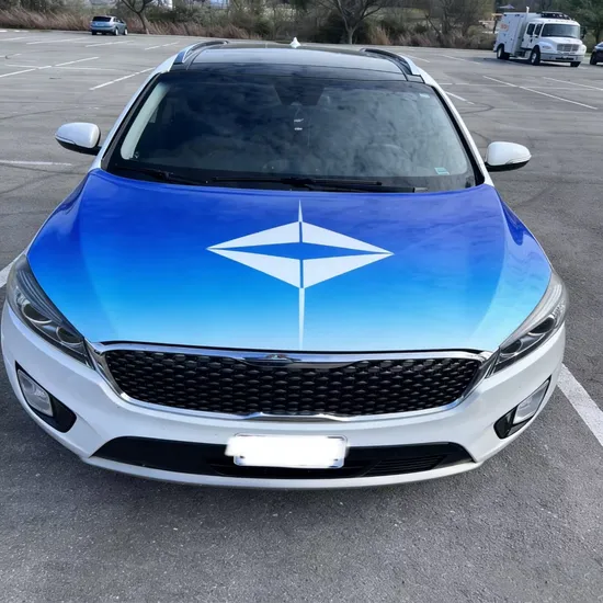Eye-Catching-Spandex-Fabric-Auto-Decorative-Shield-Car-Hood-Cover