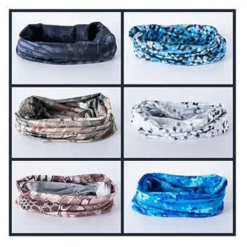 Face Mask Custom Gaiter Headband Seamless Headband for Men Women Tube Bandanna
