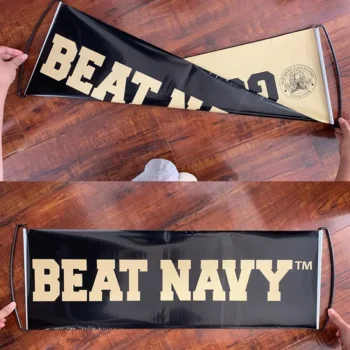 Factory Custom Hand Held Sports Fan Hand Scrolling Banner Retractable Banner