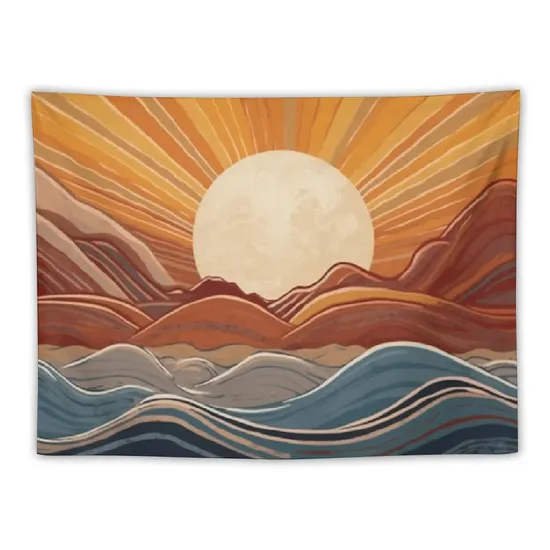 Factory Directly Camping Party Festival Wall Hanging Decoration Custom Spiritual Tapestry