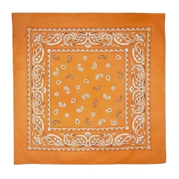 Factory Wholesale Customised Cotton Square Bandana for Outdoor