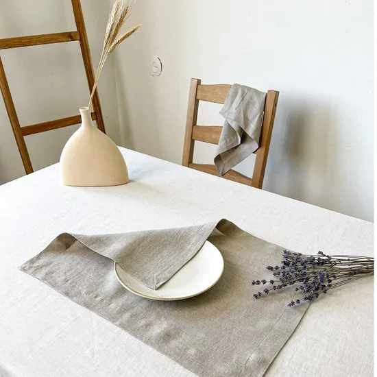 Fashion Promotional Advertising Washable Linen 45*45cm Place Mats