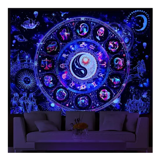 Free Sample and Delivery High Quality Cotton Mandala Fabric Custom Design Tapestry