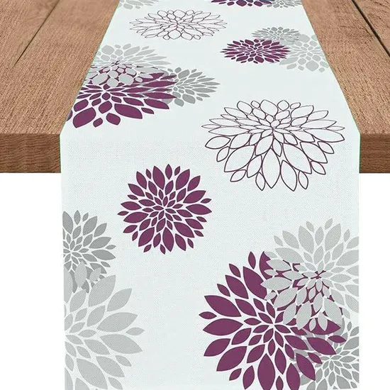Good Quality Beautiful Polyester Cotton Textile Home Party Tablecloth Fabric Table Runner