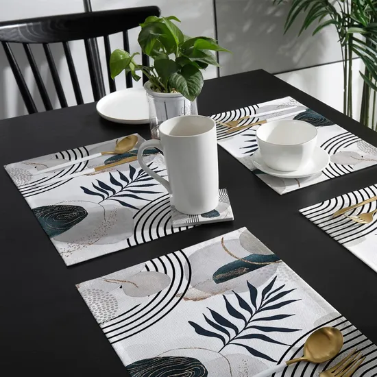 Heat-Resistant-Advertising-Custom-Design-Kitchen-Table-Linen-Place-Mats