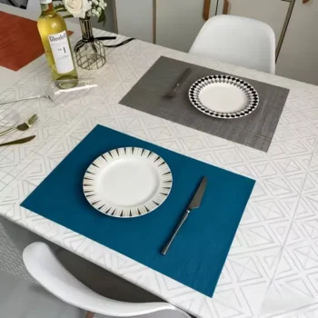 Heat Resistant Non-Slip Linen Any Size Table Place Mats