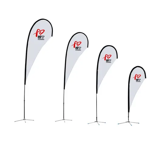 Heavy Duty Windproof Beach Flag with Durable Outdoor Pole Set