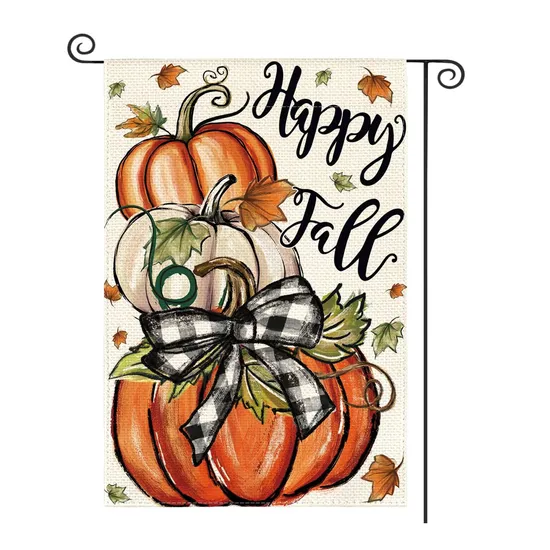 High Quality Custom Design Logo Digital Printing Garden Flag for Outdoor