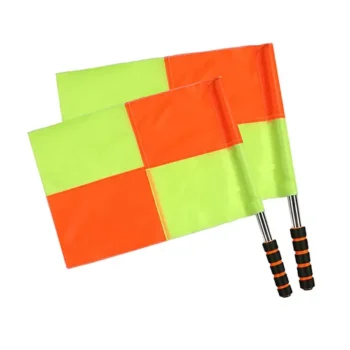 High Quality Custom Polyester Soccer Football Club Sport Linesman Sideline Referee Flag