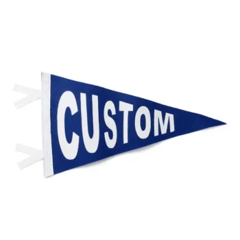 High Quality Customized Design Logo Pattern Wholesale Triangle Pennant Banner