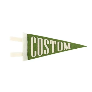 High Quality Double Sided Advertising Felt Flag for Events