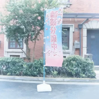 High Quality Polyester UV Protected Graphics Nobori Flags for Trade