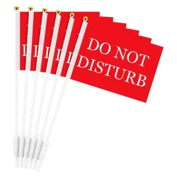 High Quality Promotion Logo Decoration Mini Hand Held Small Miniature Flags