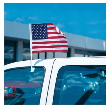 High Quality Sublimation Door Handle Country Custom Digital Printing Car Window Flag