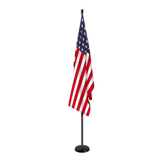 Hot Sale Indoor Pole Telescoping Large Office Decoration Country Displaying Flag