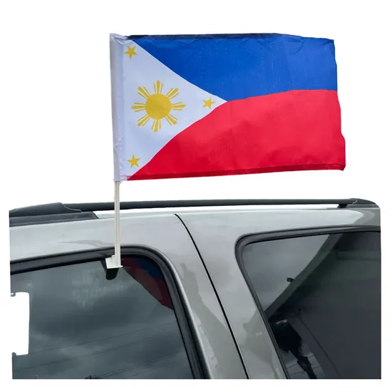 Hot Selling Custom Made Heavy Duty Waterproof Car Window Flags