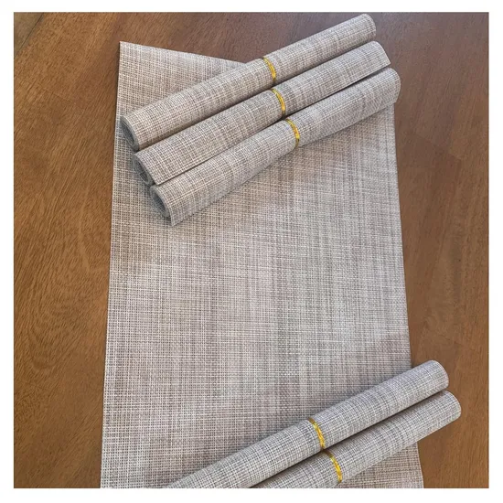 Indoor Outdoor Cheap Table Washable Heat and Protect Resistant Place Mats