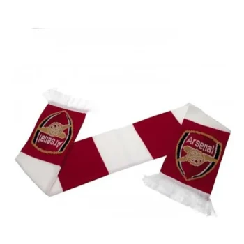 Jacquard Knitted Custom Design Logo Tassels Print Fans Scarf