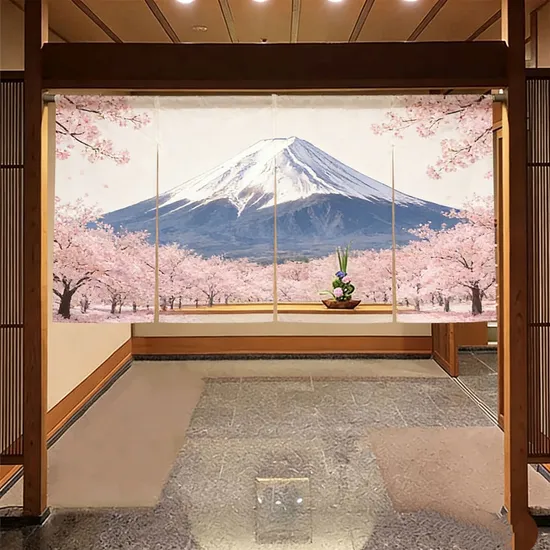 Japanese Pattern Cultural Style Noren Curtains for Home Decor