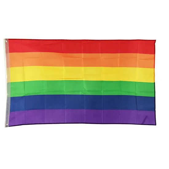 Large Screen Printed 3X5FT Lesbian Gay Hand /Body/ Car/ Graden Flag