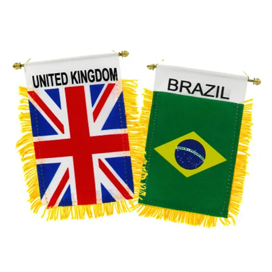 Large Screen Printed Wholesales Custom Mini Small Flags