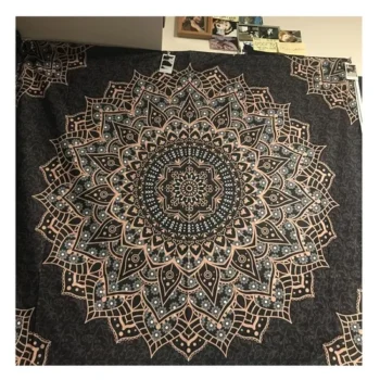 Luxury Custom Embroidered Christmas Wall Hanging Reversible Tapestry Add Your Design