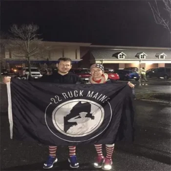 Make Polyester Custom Logo Outdoor Indoor Flags for Trade Shows