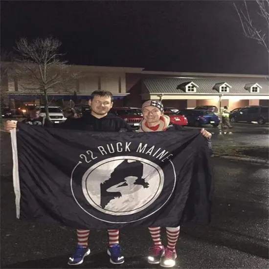 Make Polyester Custom Logo Outdoor Indoor Flags for Trade Shows