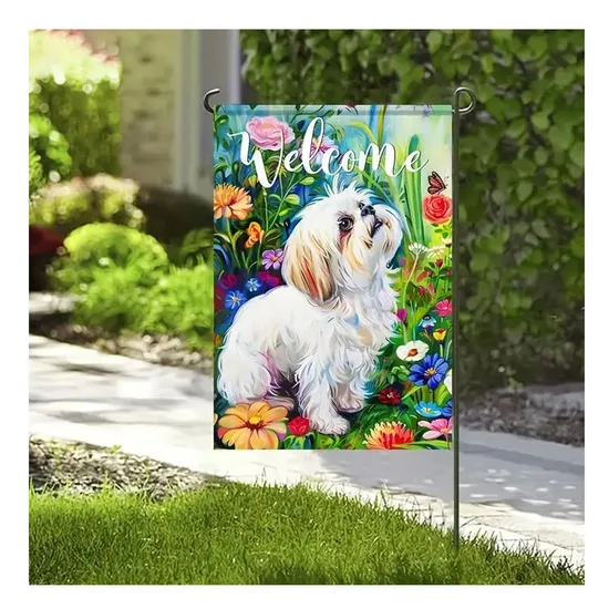 Maple-Bird-Welcome-Double-Sided-Seasonal-Autumn-Decoration-Garden-Flag