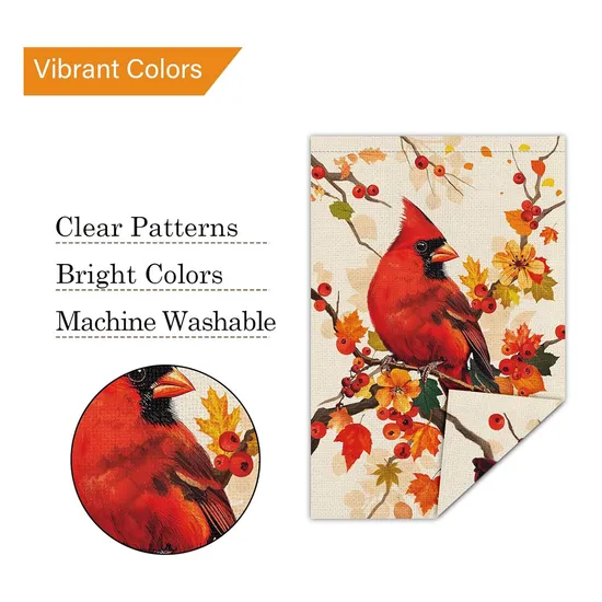 Maple-Bird-Welcome-Double-Sided-Seasonal-Autumn-Decoration-Garden-Flag