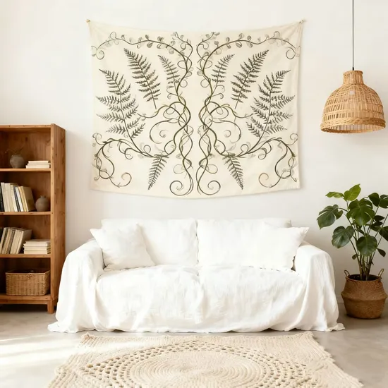 Minimalist-Textured-Decor-Customizable-Any-Color-Peach-Skin-Fabric-Tapestry