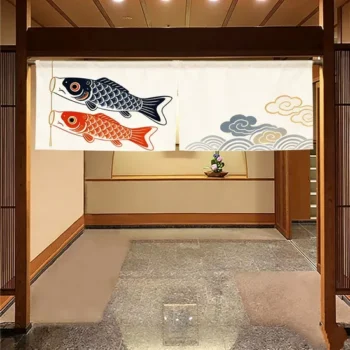 Multi Color Any Size Option Customizable Noren Curtains for Different Home Styles