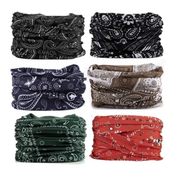 Neck Gaiter Headwear Sun UV Wind Breathable Face Mask Multifunctional Tube Bandana