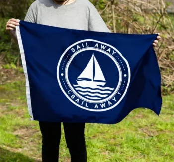 New Custom Promotional Advertising Polyester Outdoor Indoor Flags