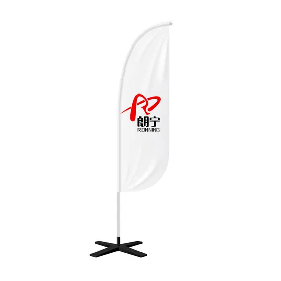 Open Feather Flags Pole Kit 16.3 Feet Advertising Business Now Open Theme Feather Flag