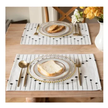 Promotion Cheap Placemats Wipeable Indoor Outdoor Table Mats Washable Heat