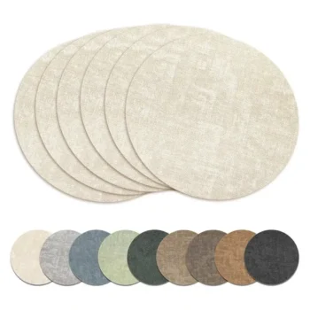 Promotion Cheap Placemats Wipeable Table Washable Heat and Protect Resistant Place Mats