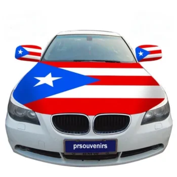 Promotion Custom Sublimation Printed Spandex Car Hood Cover for Decoration