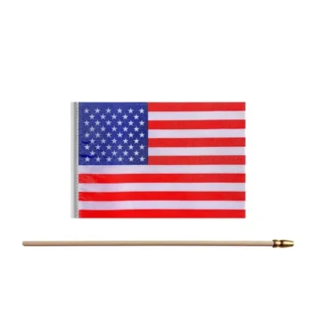 Promotion United States Mini Hand Held Custom Small Miniature Waving Flags