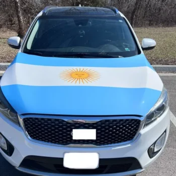 Promotional Fashionable Spandex Fabric Decor Car Hood Cover