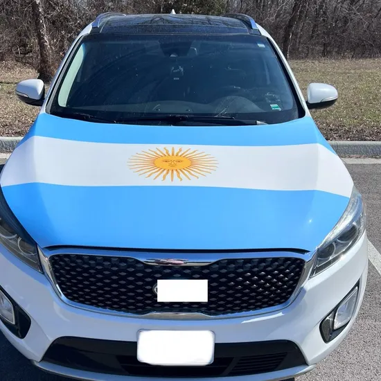 Promotional Fashionable Spandex Fabric Decor Car Hood Cover