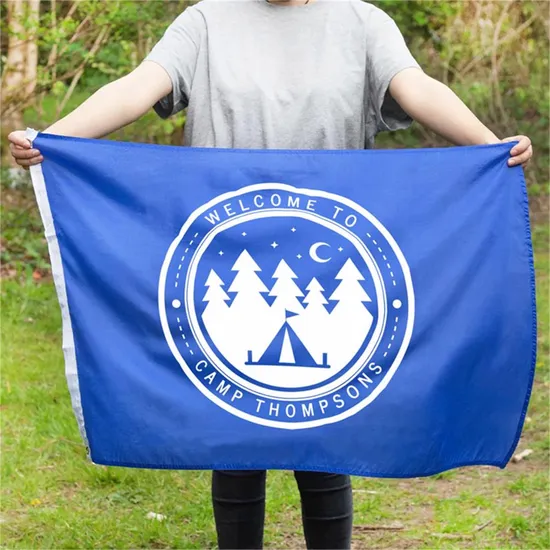 Provide Outdoor Indoor Custom Printed Flags for Merchants