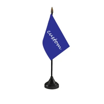 Quick Display Flag with Full Color Customization for Table Use