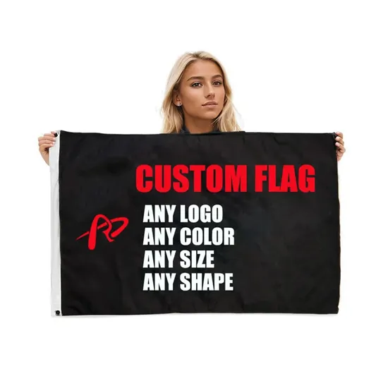 Ronning Promotion Best Price Advertising Outdoor Customizable 3*5FT Flag for Trade Show