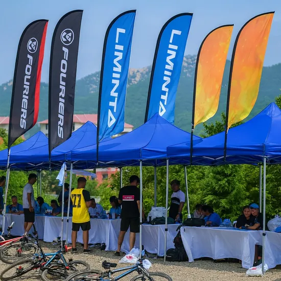 Ronning Store Promotion Advertising Durable Portable Outdoor Beach Flag